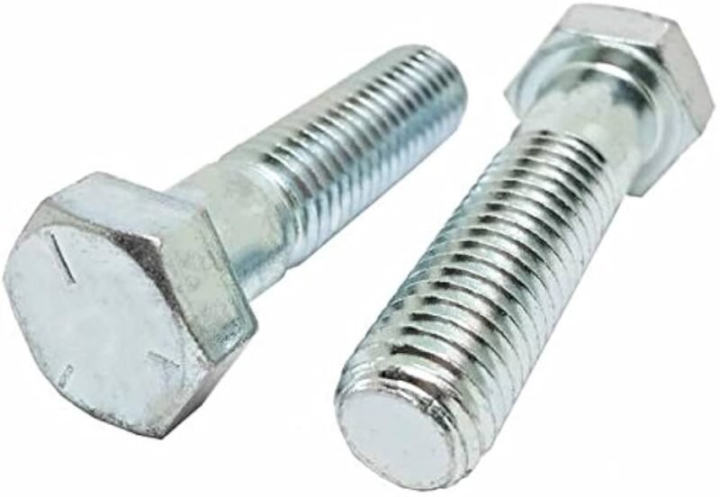 CUMMINS - CN - 5/16-18 x 1 1/2 Hex Head Cap Screws, Steel Grade 5, Zinc Plating
