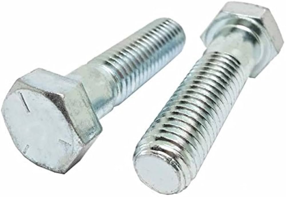 CUMMINS - CN - 5/16-18 x 1 1/2 Hex Head Cap Screws, Steel Grade 5, Zinc Plating