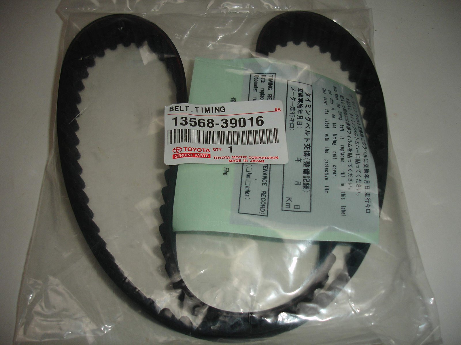 TOYOYA ( OEM ) - BELT TIMING 13568-39016