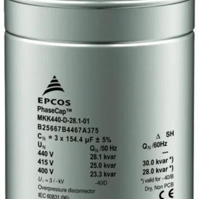 EPCOS Capacitor B25667B PN : b25667b5147a375 UK version