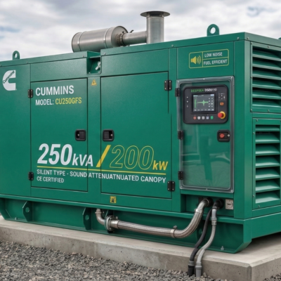 Cummins JDC250 Silent Diesel Generator