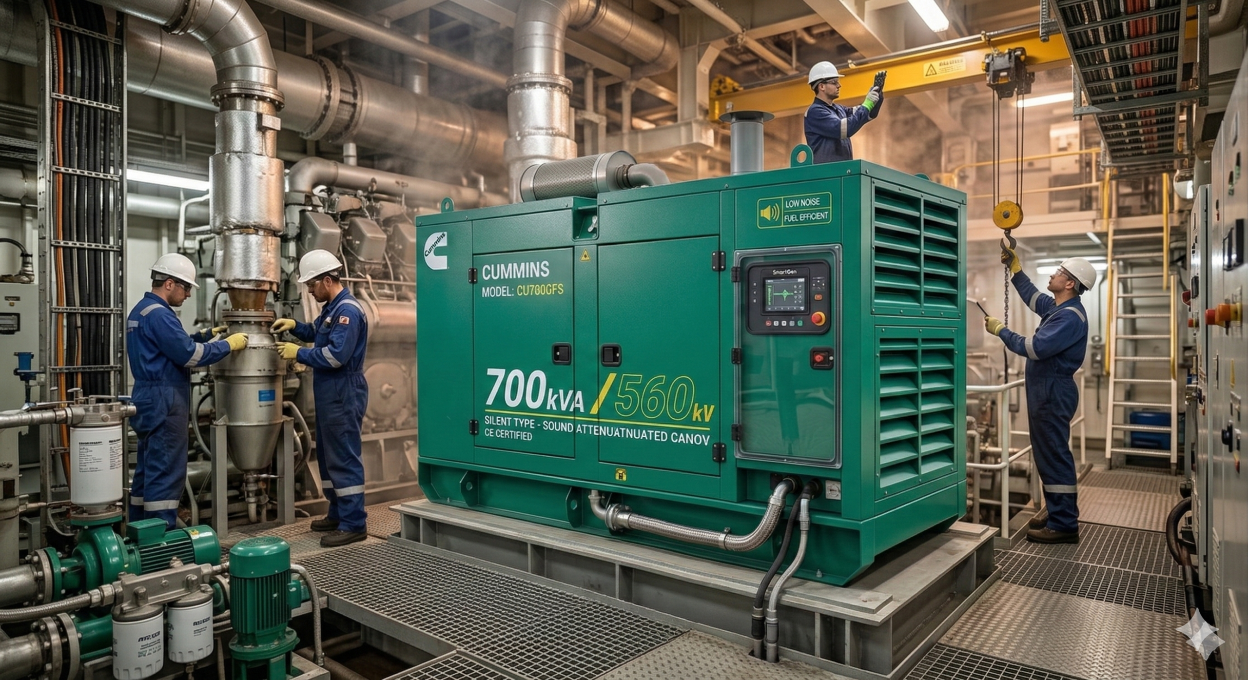 530kW Cummins Marine Generator